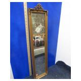 VINTAGE ART DECO 8" X 30" MIRROR