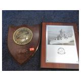 2--NAVY PLAQUES