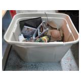 TUB LOT -- ELECTRICAL HARDWARE, ETC