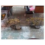 2-- NEON CAMEL SIGNS FOR PARTS -- TUBES BROKEN