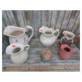 ASSORTED PITCHERS