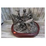 SHEPARD PAINE "TO THE LAST MAN" SCULPTURE