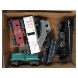 MARX MODEL TRAIN ENGINE & CARS