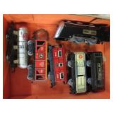 MARX TIN STREAMLINER ENGINE & CARS