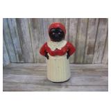 REPRODUCTION CAST IRON AUNT JAMIMA COIN BANK