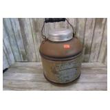 VINTAGE LITTLE BROWN JUG WATER COOLER