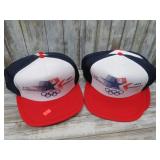 6-- 1984 OLYMPIC HATS