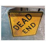 24" X 24" DEAD END STREET SIGN
