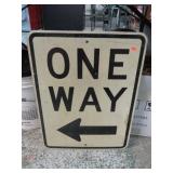 18" X 24" ONE WAY STREET SIGN