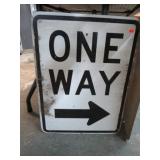 18" X 24" ONE WAY STREET SIGN