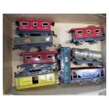 MARX TIN MODEL TRAIN CARS