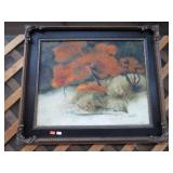 FRANKIE OIL ON CANVAS PAINTING