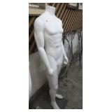 MALE MANNEQUIN ON STAND