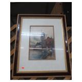 L.W. SHADWELL WATER COLOR PAINTING