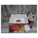 SCENTED CANDLE, WAX MELTS, ETC