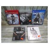 PS3 CALL OF DUTY & PS4 DESTINY VIDEO GAMES