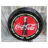 NEON COCA COLA CLOCK LIGHTS-UP -- QUARTZ MOVEMENT