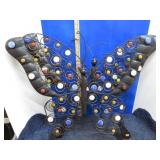 METAL BUTTERFLY WALL DECOR