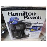 (NIB) HAMILTON BEACH FLEX BREW COFFEE MAKER