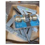 PRY BARS, ROOFING SQUARES & LOCK SET