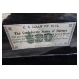 $20 CONFEDERATE STATES LOAN NOTE