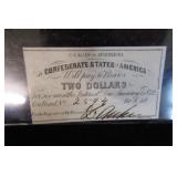 $2 CONFEDERATE STATES LOAN NOTE