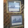 NAVAL ACADEMY & DEPT OF NAVY SAILING SHIP PRINTS