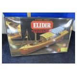 1:26 WOODEN ELIDIR STEAM BOAT MODEL