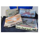 4 MODELS -- JAP "JACK", HARBOR TUG, F-4J & B-52H