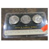 1979, 1980, 1999 SUSAN B ANTHONY COIN SET