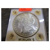 1897 MORGAN SILVER DOLLAR COIN