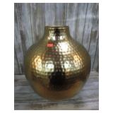 LARGE METAL VASE