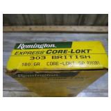 20-- 303 BRITISH 180gr SP CARTRIDGES