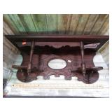 VINTAGE OAK WALL SHELF