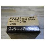50-- 9mm FMJ CARTRIDGES