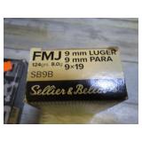 100-- 9mm FMJ CARTRIDGES
