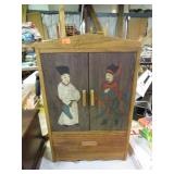 ORIENTAL THEME WALL CABINET