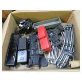 MARX MODEL TRAIN CARS, TRACK & TRANSFORMER