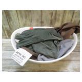 BOWL W/ FLAME RESISTANT HOODS, GAITER & GLOVES