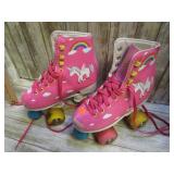 ROLLER SKATES W/ LIGHT-UP WHEELS -- SZ 1-2