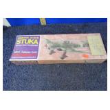 SEALED FLYING JU-87-13 STUKA MODEL