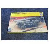 SEALED 1:35 JEEP AMBULANCE MODEL