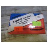 20-- 7.62 X 54R SOFT POINT CARTRIDGES