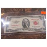 $2 RED SEAL NOTE 1953 SERIES