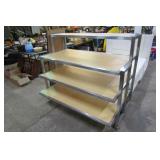 COMMERCIAL STORE DISPLAY SHELF UNIT