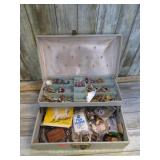 COSTUME JEWELRY & BOX