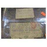 NORTH CAROLINA & GEORGIA 50 CENT NOTES