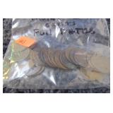 21-- FULL DATES INDIAN HEAD CENTS