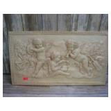 CHERUB WALL PLAQUE