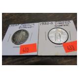1929-P & 1930-S STANDING LIBERTY QUARTERS